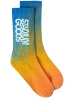 STADIUM GOODS® x Smalls Studio chaussettes 'Dusk Gradient' - Bleu - thumbnail