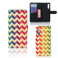 Xiaomi Mi 9 Telefoon Hoesje Zigzag Multi Color - thumbnail