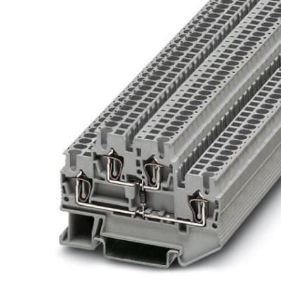 Phoenix Contact 3031555 Componentenserieklem 5.2 mm Spanveer Grijs 50 stuk(s)