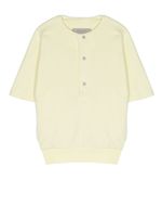 FEAR OF GOD ESSENTIALS cardigan Baseball Henley en coton - Jaune - thumbnail