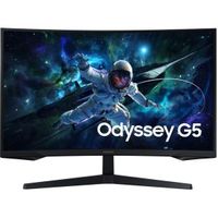 Samsung Odyssey G5 LS32CG552EUXEN 32 Quad HD 165Hz Curved VA Monitor - thumbnail