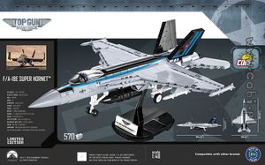 COBI Top Gun Maverick - F/A-18E Super Hornet - Limited Edition constructiespeelgoed