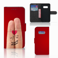 Samsung Galaxy S10e Wallet Case met Pasjes Liefde - Origineel Romantisch Cadeau - thumbnail