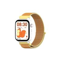DCU TECNOLOGIC Smartwatch voor kinderen met Android-systeem, WhatsApp, GPS-positionering, videogesprekken, SOS-knop, kinderbeveiliging, kleur: oranje
