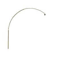 QAZQA - Boog voor Booglamp XXL messing - Staal Langwerpig - E27 Geschikt voor LED - Max. 1 x 60 Watt