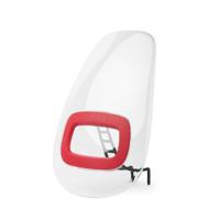 Mini One Plus Strawberry Red Windscherm