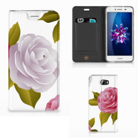 Huawei Y5 2 | Y6 Compact Smart Cover Roses - thumbnail