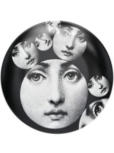 Fornasetti assiette Fornasetti Tema e Variazioni en porcelaine - Noir