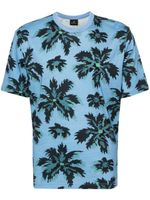 PS Paul Smith t-shirt à imprimé Palmera - Bleu