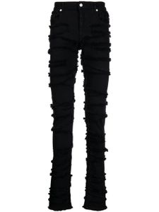 1017 ALYX 9SM jean skinny à effet usé - Noir