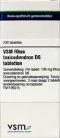 VSM Rhus toxicodendron D6 (200 tab)