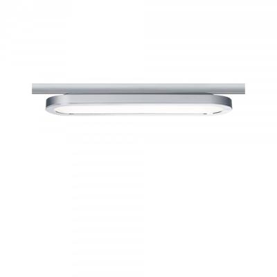 Paulmann Panel Loop 230V-railsysteem lamp URail LED vast ingebouwd 7 W LED Chroom (mat), Chroom