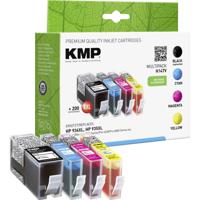 KMP Inktcartridge vervangt HP 934XL, 935XL, X4E14AE, C2P23AE, C2P24AE, C2P25AE, C2P26AE Compatibel Combipack Zwart, Cyaan, Magenta, Geel H147V 1743,0050 - thumbnail