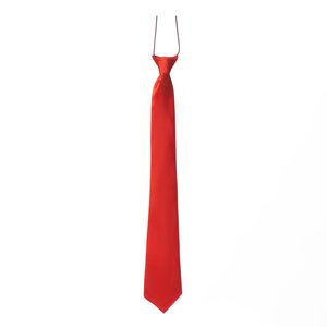 Partychimp Carnaval verkleed accessoires stropdas - rood - polyester - heren/dames   -