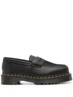 Dr. Martens mocassins Penton Bex en cuir - Noir