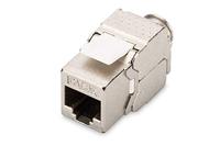 DIGITUS Keystone-module Cat-5e Afgeschermd - RJ45-bus - 100 MHz 1GBase-T - AWG 26-22 - Gereedschapsloze montage