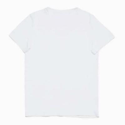 HOM Classic T-shirt V-Neck Premium Cotton Modal Wit HOM Classic T-shirt V-Neck Premium Cotton Modal Wit