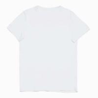 HOM Classic T-shirt V-Neck Premium Cotton Modal Wit