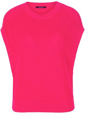 Slip-over ronde hals Van Taifun pink