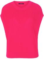 Slip-over ronde hals Van Taifun pink