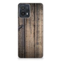 Motorola Moto G23 | G13 Bumper Hoesje Steigerhout - thumbnail