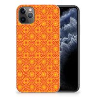 Apple iPhone 11 Pro Max TPU bumper Batik Oranje - thumbnail