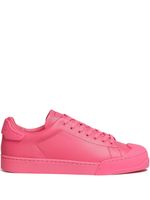 Marni baskets Dada Bumper en cuir - Rose