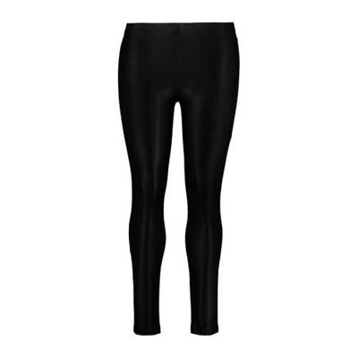 MS Mode imitatieleren legging zwart