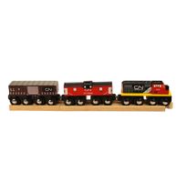 Bigjigs Houten CN Trein,5dlg