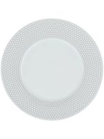 Christofle assiette Madison 6 en porcelaine - Gris