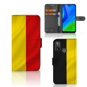 Huawei P Smart 2020 Bookstyle Case Belgische Vlag