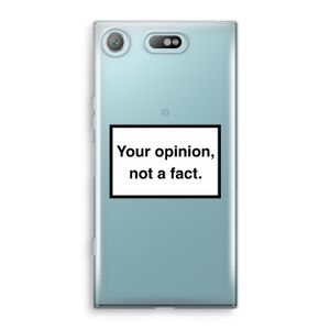 Your opinion: Sony Xperia XZ1 Compact Transparant Hoesje