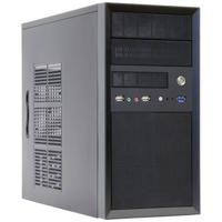 Chieftec CT-01B-OP Mini-tower PC-behuizing Zwart