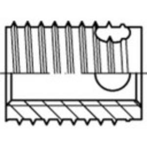 Alstertaler Schrauben & Präzisionsteile 1070034 Schroefdraad inzet M8 9 mm 25 stuk(s)