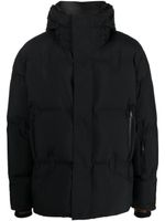 Zegna drawstring-hooded padded jacket - Noir