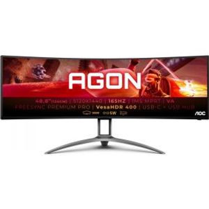 AOC AGON AG493UCX2 49 Ultrawide Quad HD 165Hz VA Gaming Monitor