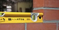 Stabila Type R 300 spirit level waterpas 1,22 m Rood, Geel - thumbnail