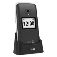 doro 2424 Senioren clamshell telefoon SOS-knop Grafiet - thumbnail