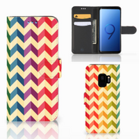 Samsung Galaxy S9 Telefoon Hoesje Zigzag Multi Color