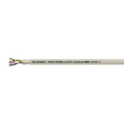 Helukabel 21123-500 Datakabel 2 x 2 x 0.50 mm² Grijs 500 m