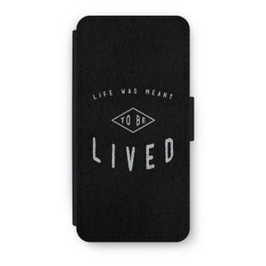 To be lived: iPhone 8 Flip Hoesje