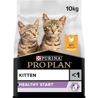 PURINA PRO PLAN | Kitten Healthy Start | Rijk aan kip | Droogvoer | Kitten | 10 kg zak