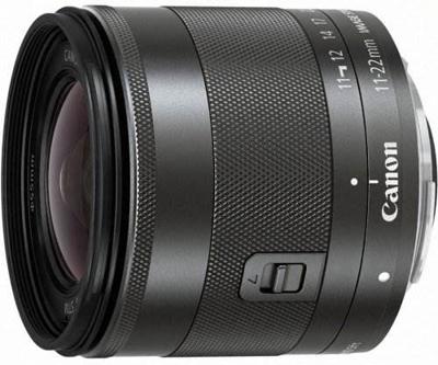 Canon EF-M 11-22mm f/4-5.6 IS STM SLR Zwart