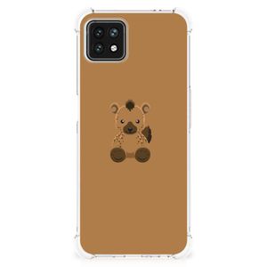 OPPO A53 5G | A73 5G Stevig Bumper Hoesje Baby Hyena