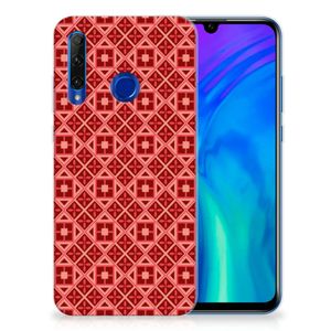 Honor 20 Lite TPU bumper Batik Rood