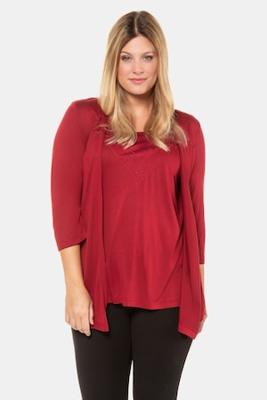 Ulla Popken 2-in-1 shirt - Grote Maten