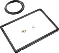 Peli 1450Pf Paneelframe Voor Speciale Toepassingen, Origineel Accessoire Voor Peli-Beschermingskoffer, Compatibel Met Peli 1450, Kleur: Zwart