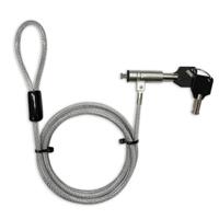 TECHLY 107289 veiligheidsslot voor notebook met sleutel voor HP Nano Silver