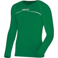JAKO Longsleeve Comfort - Heren shirt met lange mouwen, groen (sportgroen), XXL