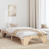 vidaXL Bedframe 80x200 cm van massief grenenhout